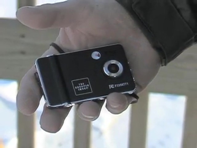 The Sharper Image&reg; Digital Camera / Camcorder - image 2 from the video